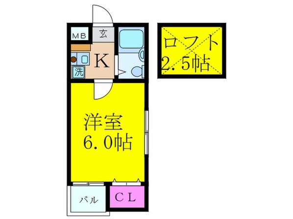 グリーンシャトーの物件間取画像